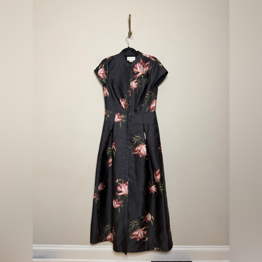 Sachin + Babi Marta Gown in Noir Blossom - Picture 4 of 7